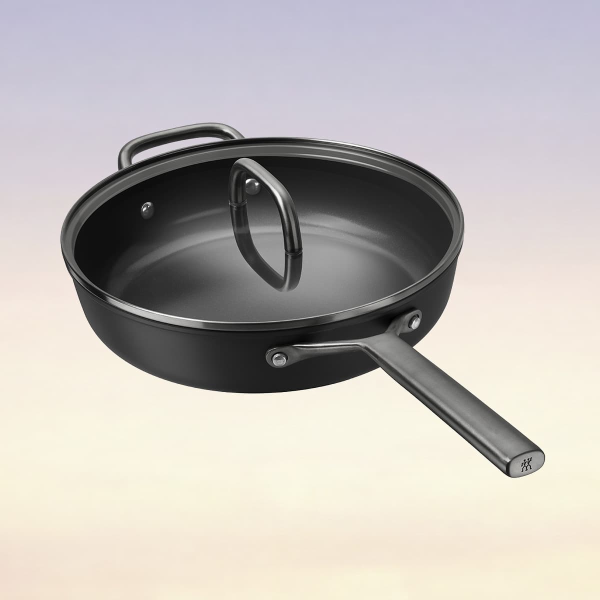MILANO Saute pan with glass lid