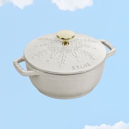 snowflake, 16 cm | white truffle | round | cast iron