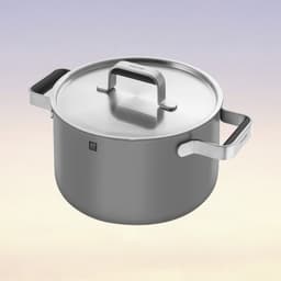 5-pcs | round | 18/10 stainless steel | grey