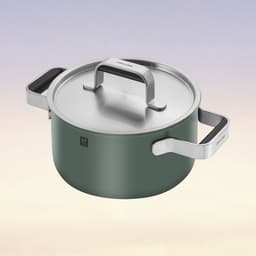 5-pcs | round | 18/10 stainless steel | green