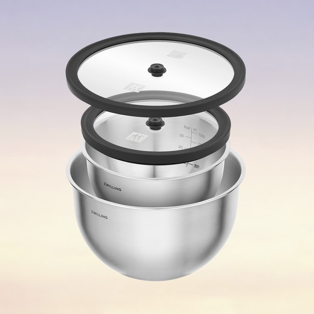 FRESH & SAVE Vacuum Bowl Set